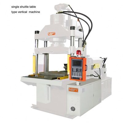 Vertikale Einzeltyp-Vertikal-Schalttisch-Plastikspritzgießmaschine