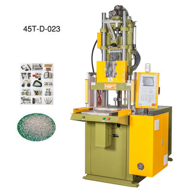 Hocheffiziente 45 Tonnen Einfachschiebe Shuttle-Tisch VERTICAL Spritzgießmaschine