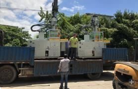 Vertikale Niederdruck-Plastikspritzgießmaschine Heißschmelzbinder PT-100DL