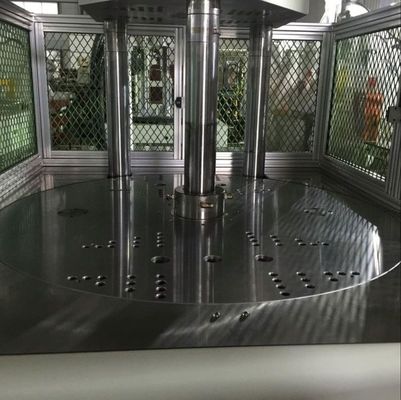 Vertikal 55 Tonnen vertikale Kunststoffspritzgießmaschine mit Drehtisch