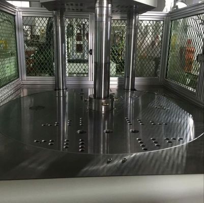 Vertikale LED-Glühbirnhalter machen Dreh-Injektionsmaschine